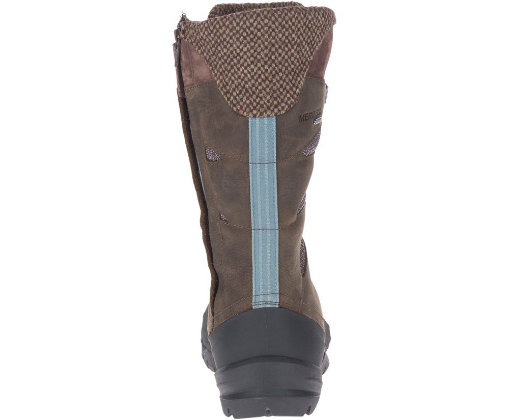 Merrell Støvler Dame - Thermo Aurora 2 Tall Shell Waterproof - Brune - HJB261750